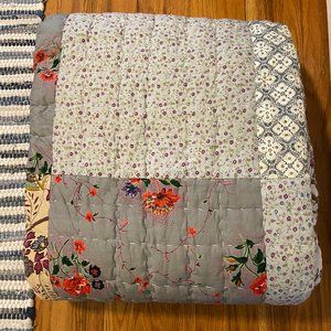 Sundance Catalogue Kantha Quilt Full/Queen